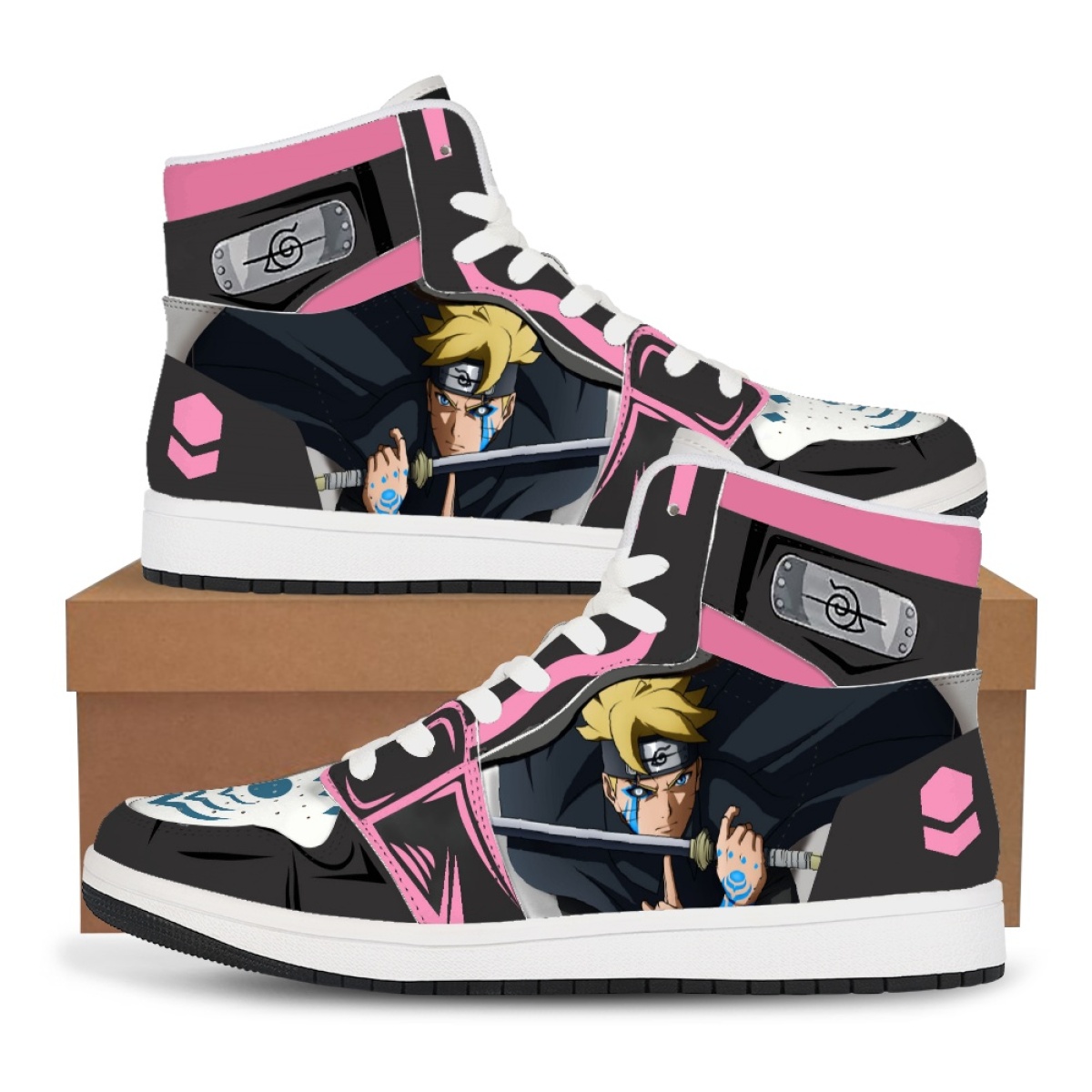 Naruto Anime High-Tops Sneaker - Snapback Hat Flat recension och pris