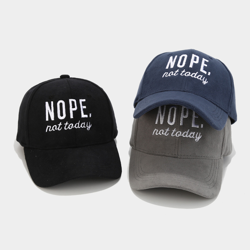Nope Not Today Embroidered Sof - Dad Hat Cotton recension och pris