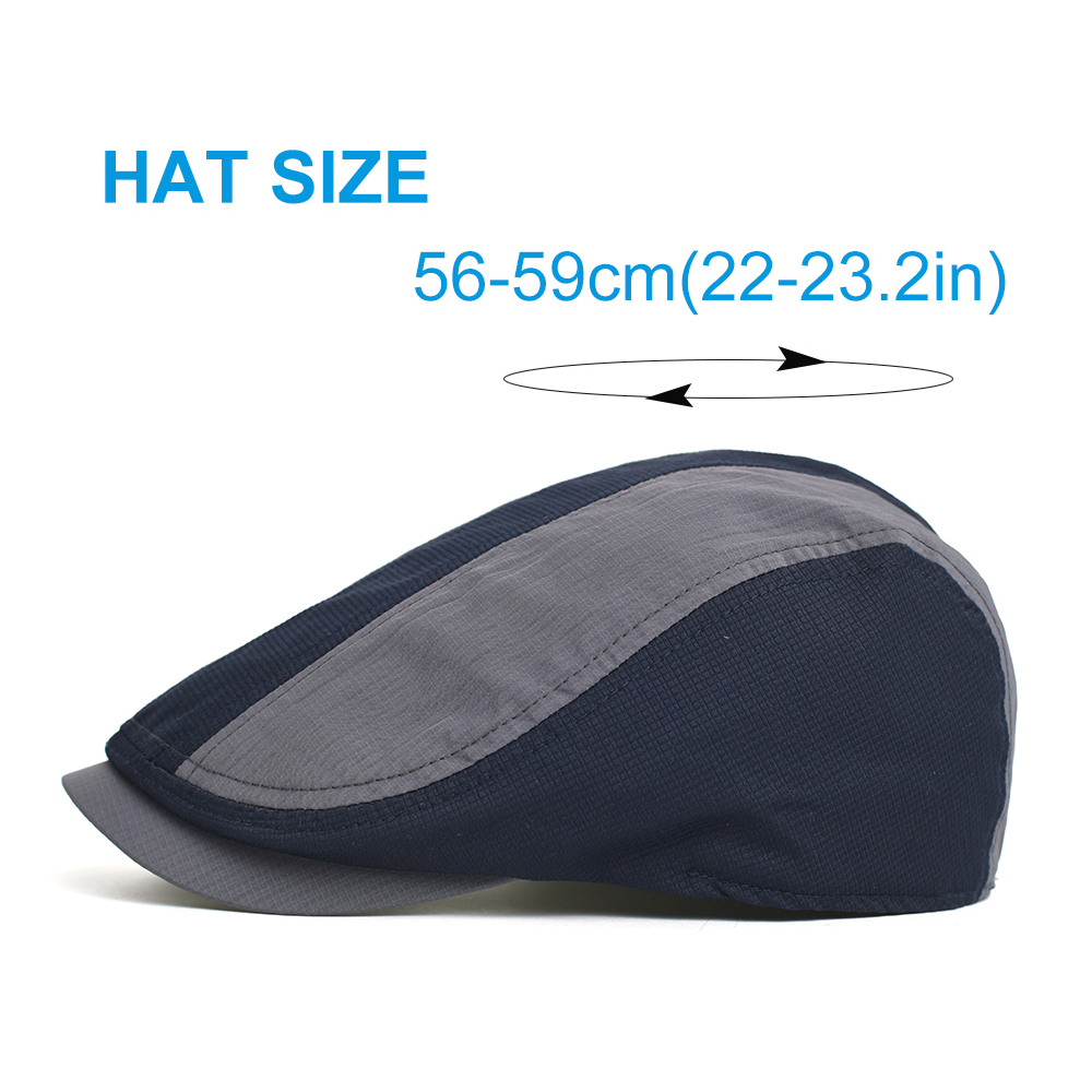 Spring Summer Breathable Thin  - Newsboy Cap Ivy recension och pris