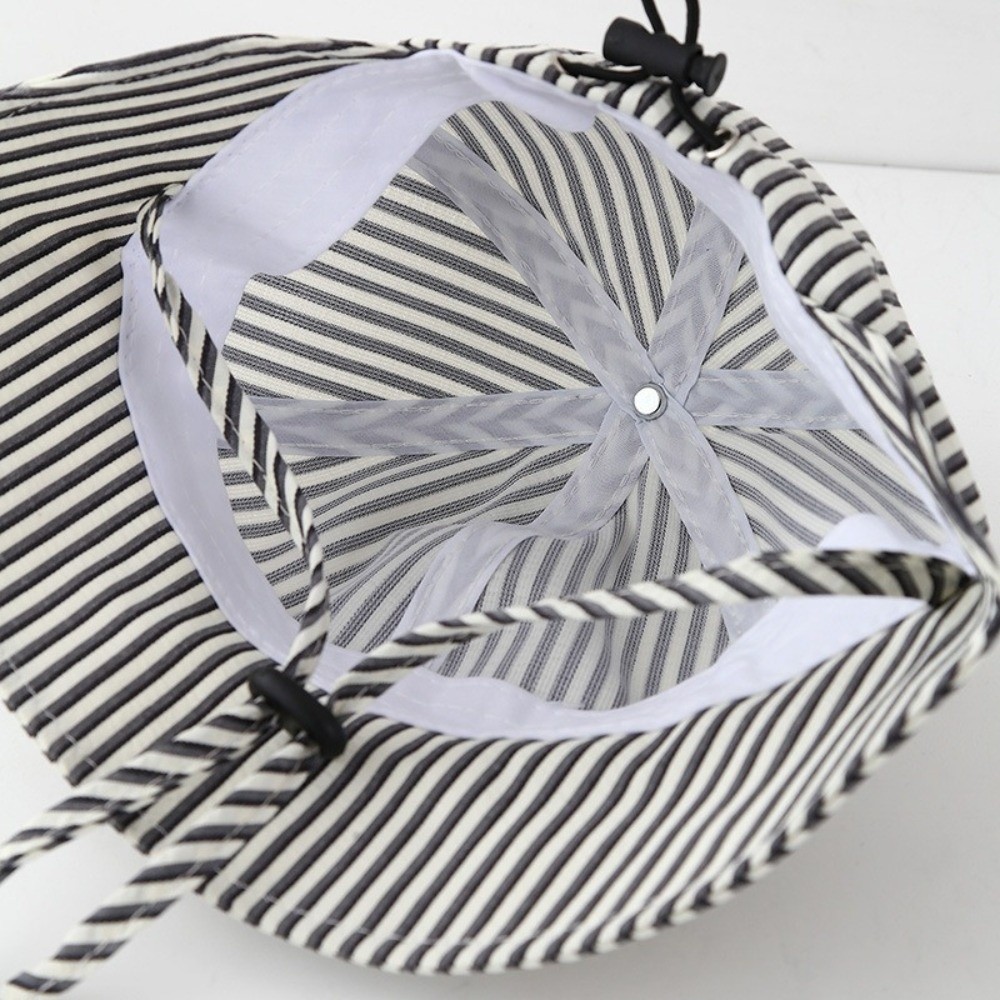 New Striped Baby Bucket Hat Ad - Sun Hat Wide Brim recension och pris