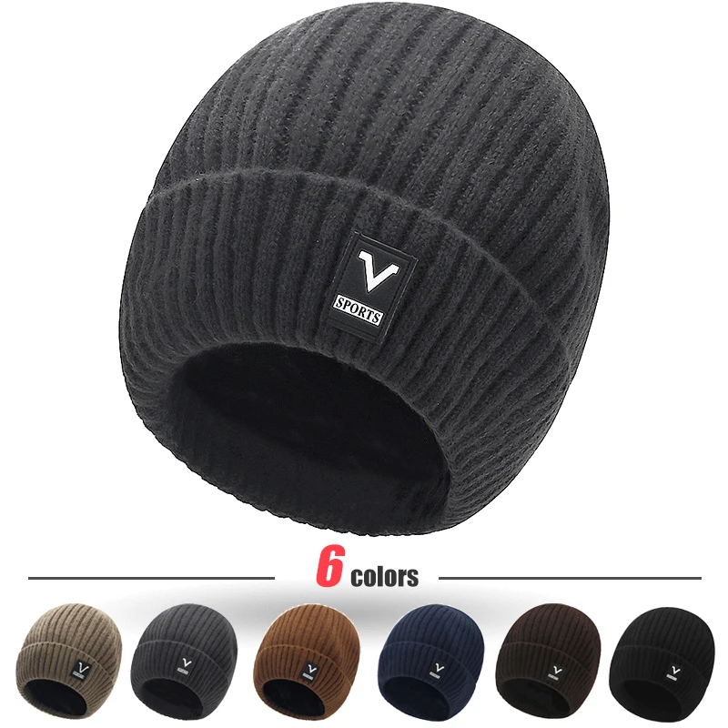 Beanie Men Slouchy Knit Skull  - Beanie Cuffed Knit recension och pris