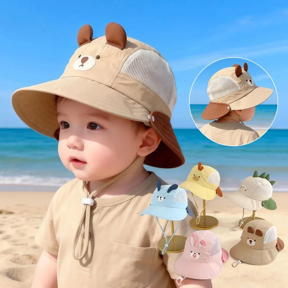 Cute Cartoon Baby Fisherman Ha - Bucket Hat Cotton recension och pris