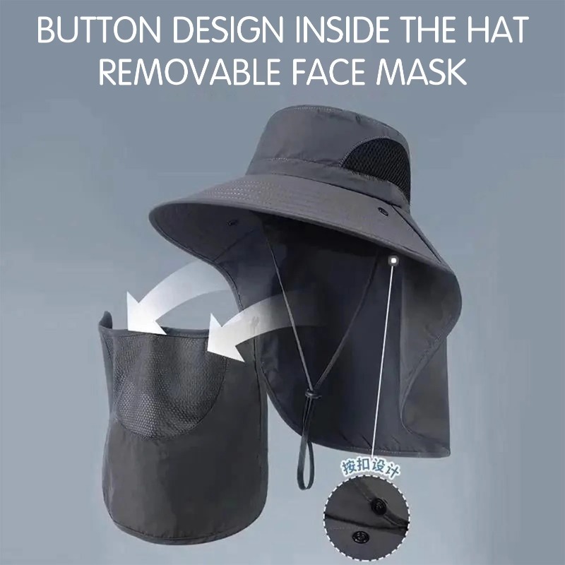 Polyester Sun Fishing Hat With - Sun Hat Wide Brim recension och pris