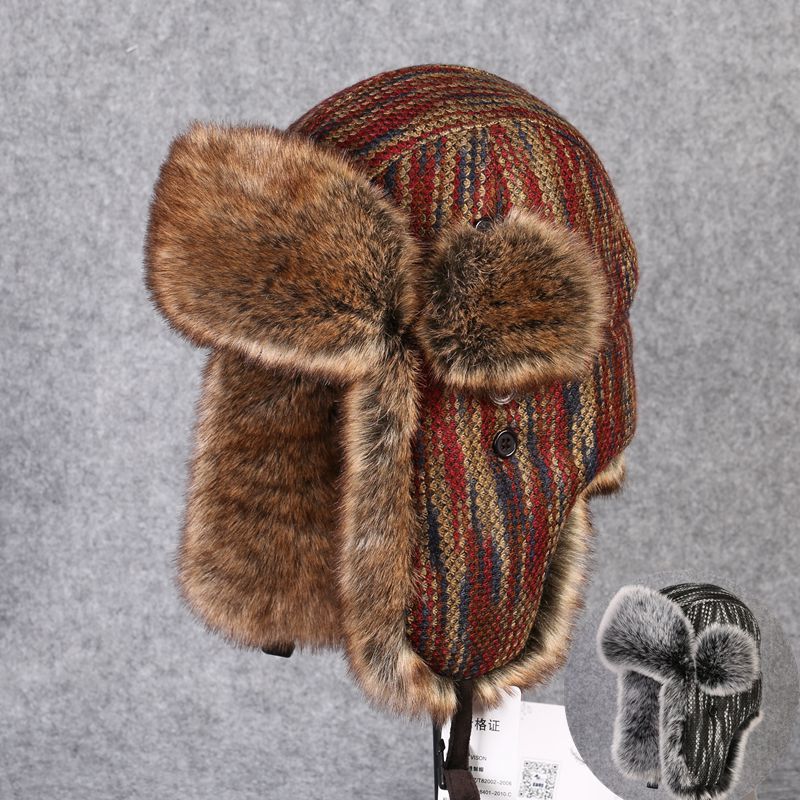 B-8433 Man Bomber Hat Rex Rabb - Trapper Hat Ear Flap recension och pris
