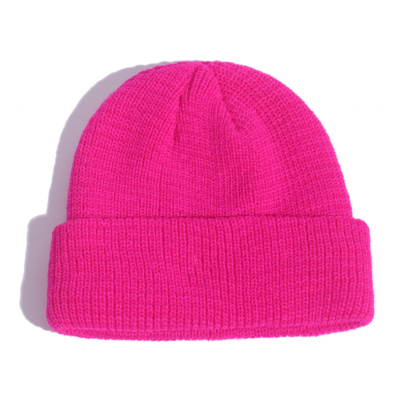 Unisex Winter Child Ribbed Kni - Beanie Cuffed Knit recension och pris