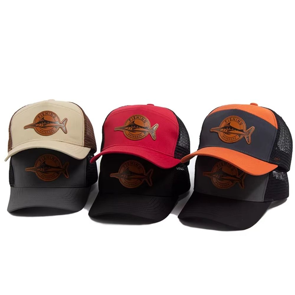 Summer Shark Pattern Fishing C - Trucker Cap Mesh recension och pris