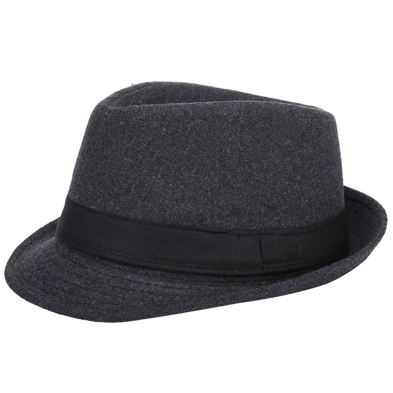 Men Autumn Winter Wool Fedora  - Fedora Hat Wool recension och pris