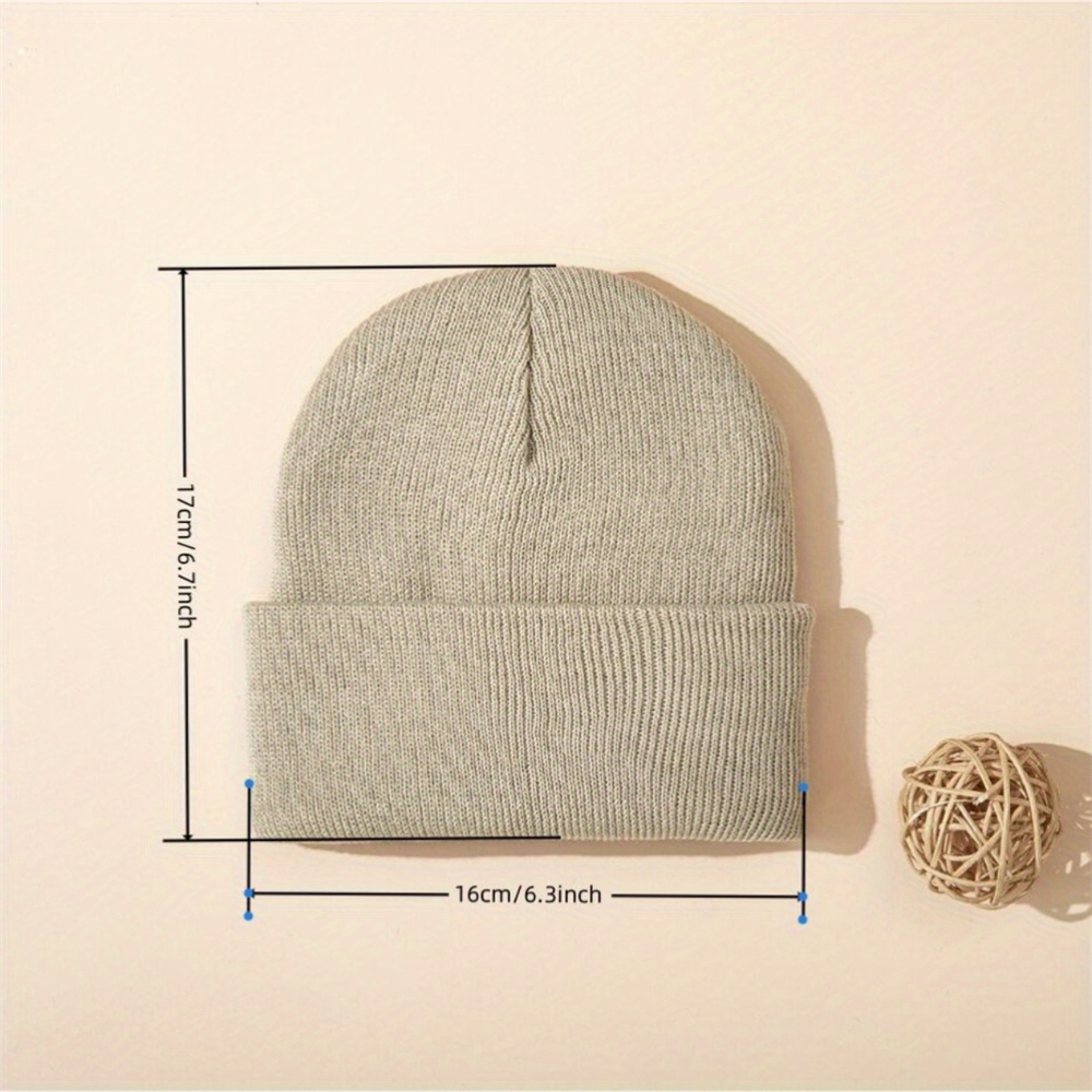4pcs Baby Hat Knit Cuffed Bean - Beanie Cuffed Knit recension och pris
