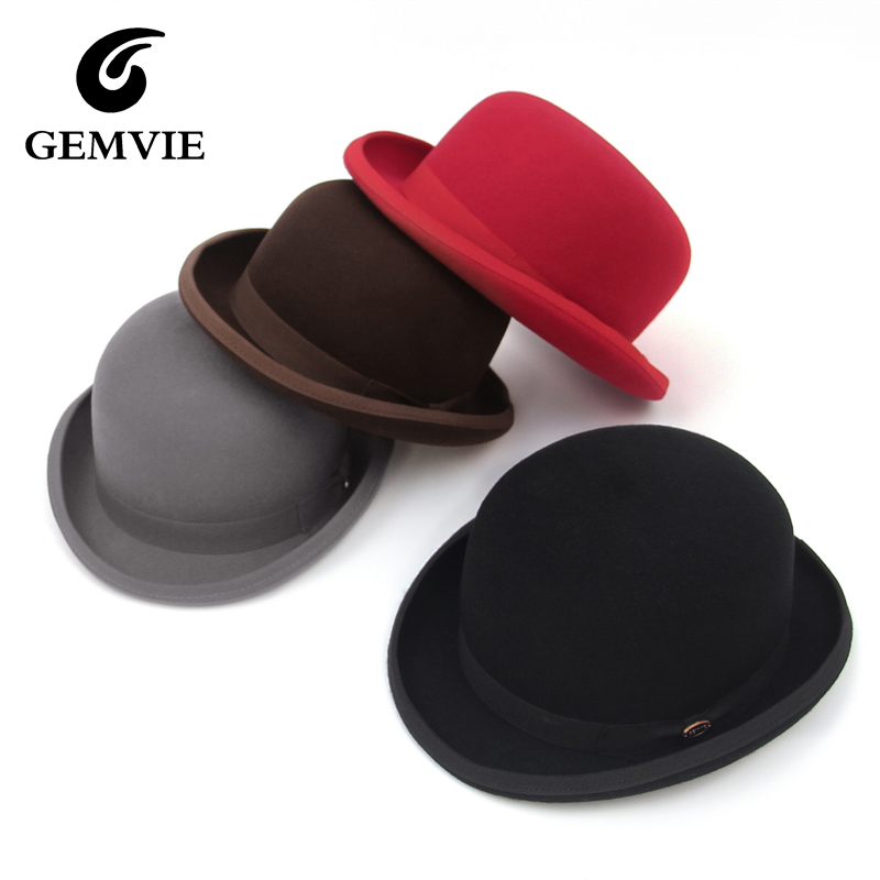 GEMVIE 100% Wool Felt Derby Ha - Fedora Hat Wool recension och pris
