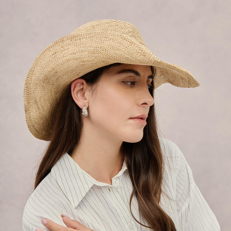 Premium Raffia Straw Hat Luxur - Cowboy Hat Straw recension och pris