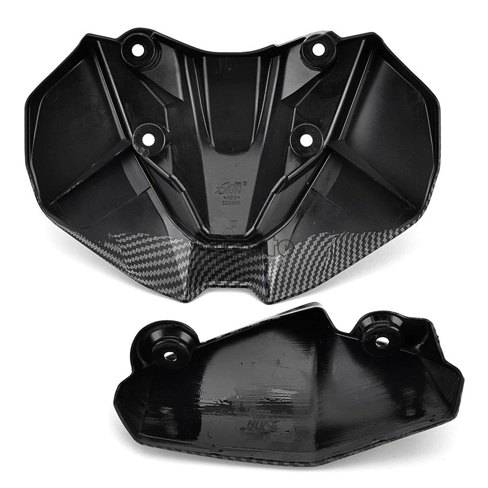 Motorcycle Front Extender Cowl - Visor Sun Hat recension och pris