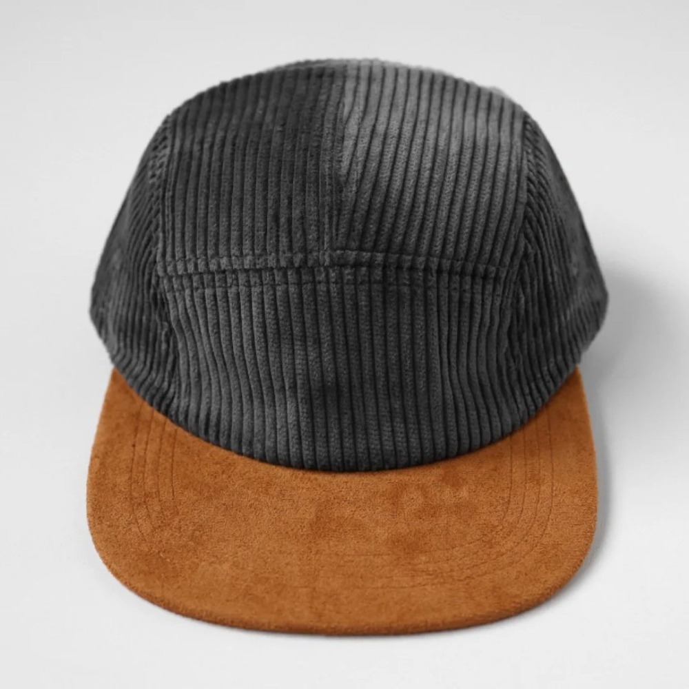 Versatile Retro Flat Brim Base - Corduroy Cap 5 Panel recension och pris