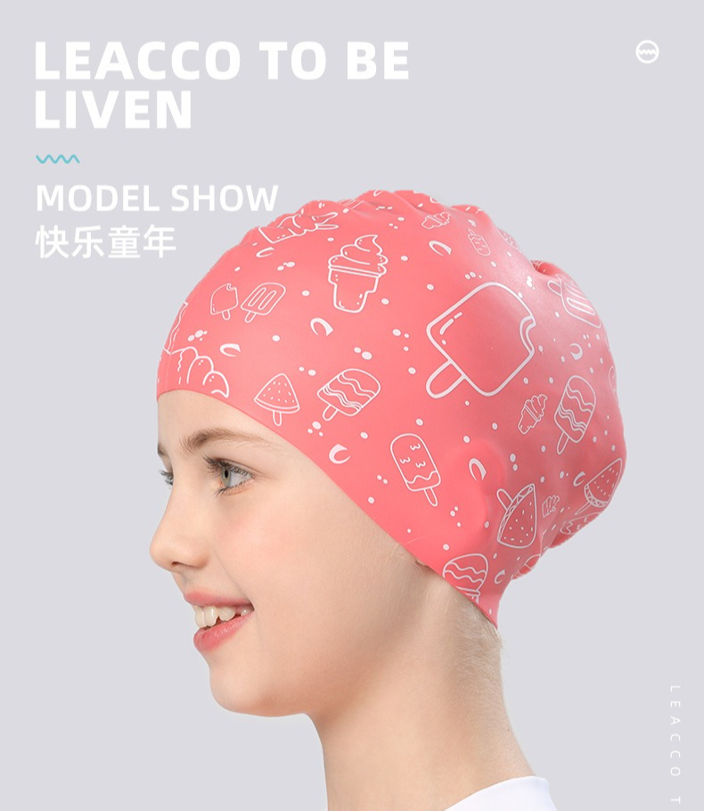 Waterproof Silicone Swim Cap f - Swim Hat Silicone recension och pris